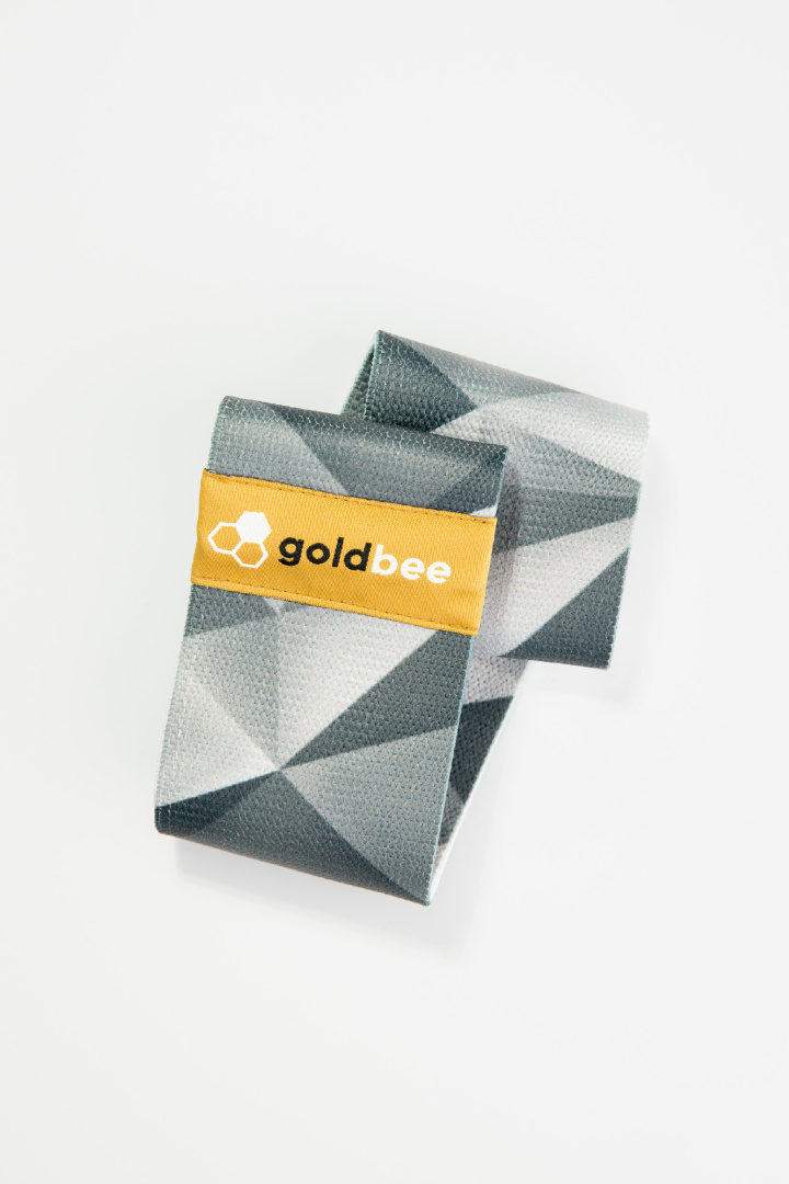 GoldBee Posilovací guma BeBooty Luxury Silver