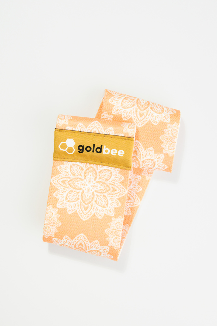 GoldBee Posilovací guma BeBooty Mandala Orange