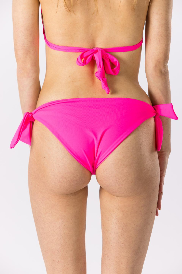 GoldBee Plavky Island Spodní Díl Neon Pink (Barva Neon Pink, Velikost L)