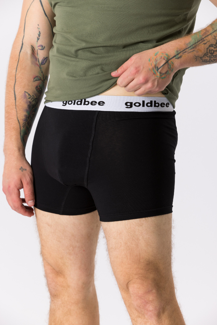 GoldBee Boxerky Logo White