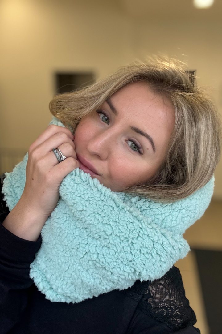 GoldBee Kruhová Šála Doba Ledová Green (Barva Green, Velikost M)