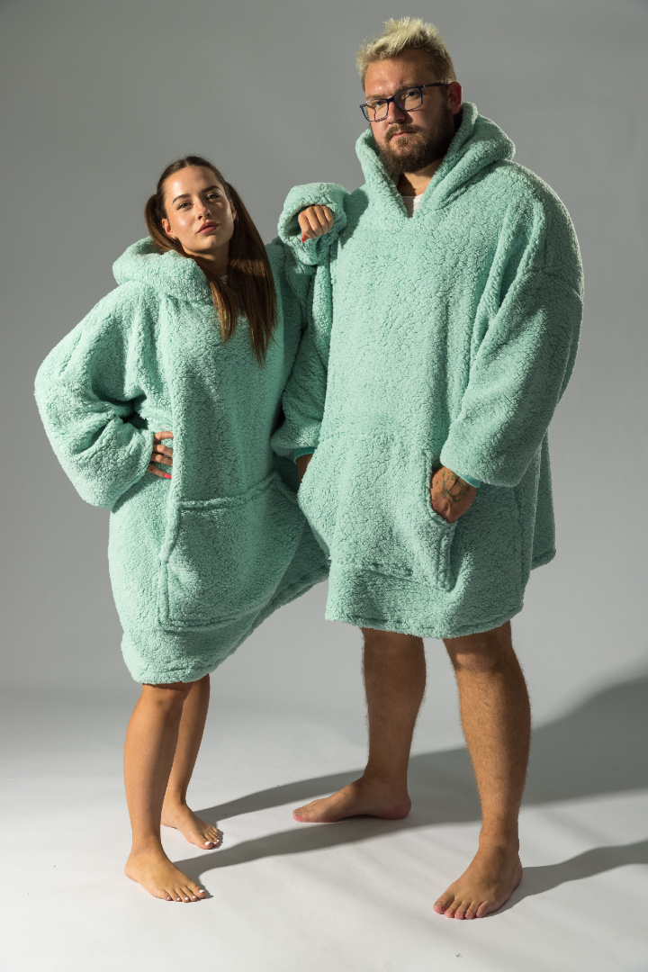 GoldBee Mikina Doba Ledová Green (Barva Green, Velikost XL-4XL)