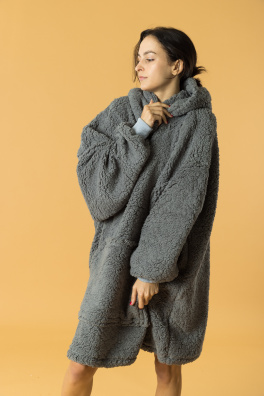 GoldBee Mikina Doba Ledová Light Grey (Barva Light Grey, Velikost XL-4XL)