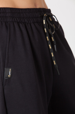 GoldBee Tepláky BeComfy Black (Barva Black, Velikost L)