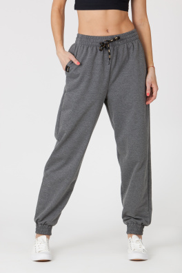 GoldBee Tepláky BeComfy Dark Grey (Barva Dark Grey, Velikost L)