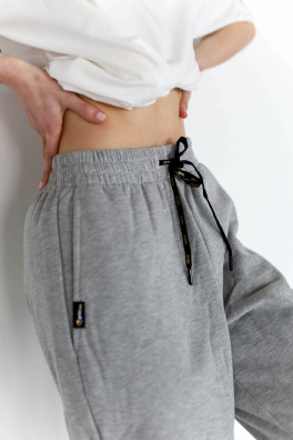 GoldBee Tepláky BeComfy Grey (Barva Grey, Velikost L)