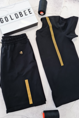 GoldBee Anastasiia Pánské Tričko Black (Barva Black, Velikost M)