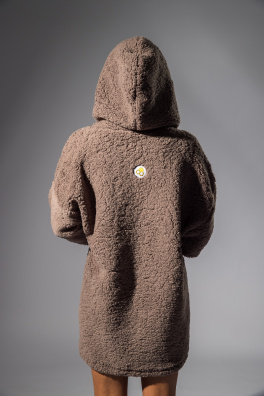 GoldBee Mikina Doba Ledová Taupe (Barva Taupe, Velikost XL-4XL)