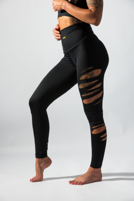 GoldBee Legíny Lenka Tiger One Black (Barva Black, Velikost XS)