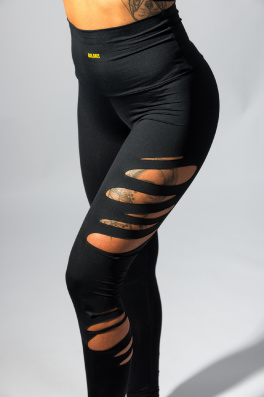 GoldBee Legíny Lenka Tiger One Black (Barva Black, Velikost XS)