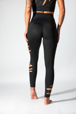 GoldBee Legíny Lenka Tiger One Black (Barva Black, Velikost XS)