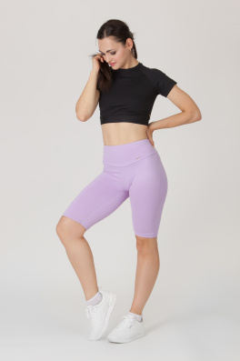 GoldBee Kraťásky Knee Lila (Barva Lila, Velikost XS)
