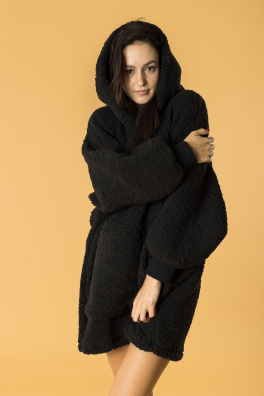 GoldBee Mikina Doba Ledová Black (Barva Black, Velikost XL-4XL)