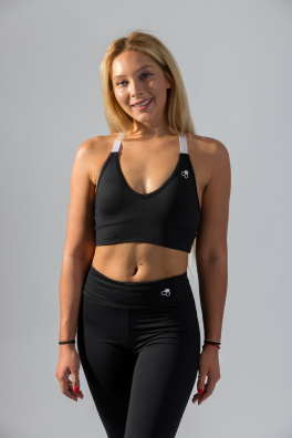 GoldBee Podprsenka Veve s Bílým ramínkem (Velikost XS)