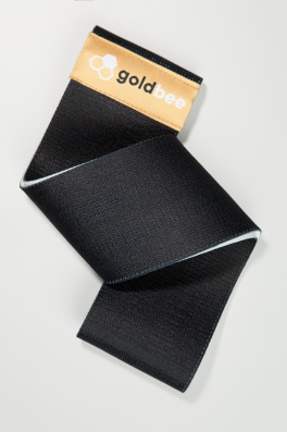 GoldBee Posilovací guma BeBooty All Black (Barva All Black, Velikost L)