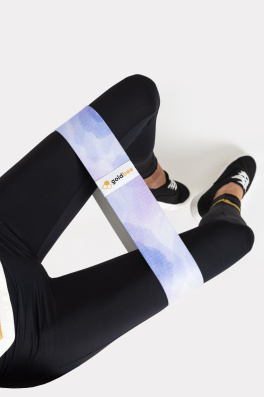 GoldBee Posilovací guma BeBooty Purple Aquarelle (Barva Purple, Velikost L)