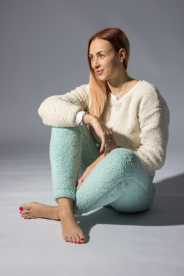 GoldBee Tepláky Doba Ledová Green (Barva Green, Velikost L)