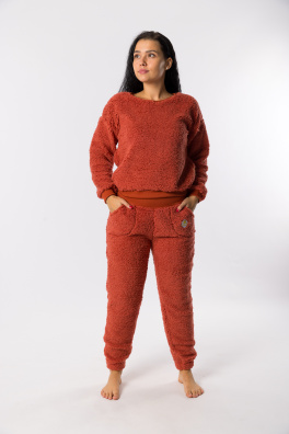 GoldBee Tepláky Doba Ledová Red (Barva Red, Velikost L)