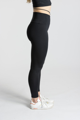 GoldBee Legíny Lycra Fifty Shades Of Black (Barva Black, Velikost L)