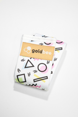 GoldBee Posilovací guma BeBooty Geometrická (Barva Geometrická, Velikost L)