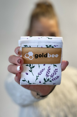 GoldBee Posilovací guma BeBooty Levandulová (Barva Levandulová, Velikost M)