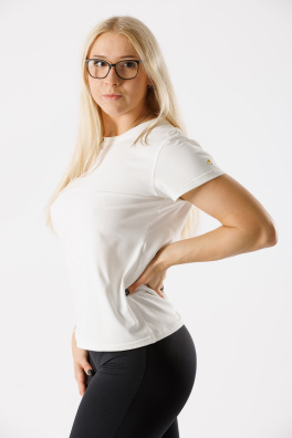 GoldBee Dámské Tričko Organic White (Barva White, Velikost M)