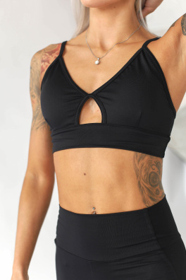 GoldBee Top Anastasiia Show Black (Barva Black, Velikost XS)