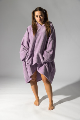 GoldBee Wellness Mikina Doba Ledová Lilac (Barva Lilac, Velikost XL-4XL)