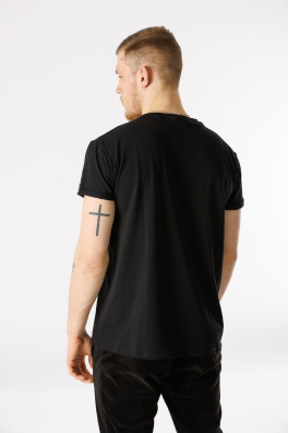 GoldBee Pánské Tričko Organic Black (Barva Black, Velikost L)