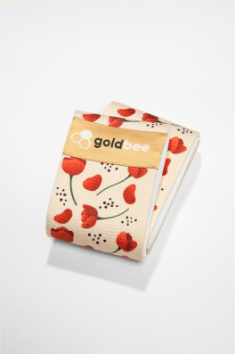 GoldBee Posilovací guma BeBooty Vlčí Mák (Barva Vlčí Mák, Velikost L)