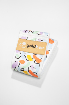 GoldBee Posilovací guma BeBooty Barevný Chaos (Barva Barevný Chaos, Velikost M)