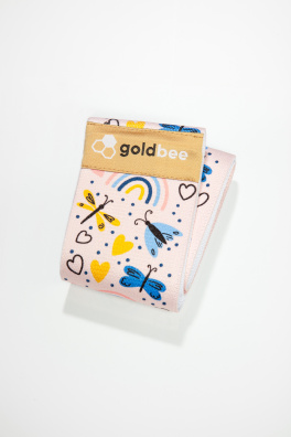 GoldBee Posilovací guma BeBooty Spring Vibes (Barva Spring Vibes, Velikost S)