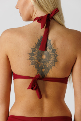 GoldBee Plavky Cross Vrchní Díl Bordo (Barva Bordo, Velikost L)