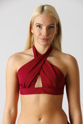 GoldBee Plavky Cross Vrchní Díl Bordo (Barva Bordo, Velikost L)