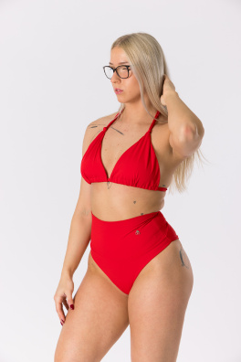 GoldBee Plavky Island Vrchní Díl Red (Barva Red, Velikost L)