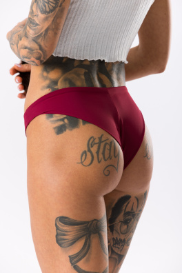 GoldBee Plavky Brazilky Bordo (Barva Bordo, Velikost L)