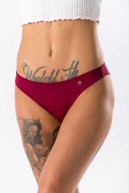 GoldBee Plavky Brazilky Bordo (Barva Bordo, Velikost L)