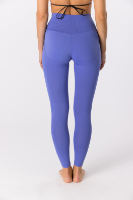 GoldBee Legíny Push-Up Lycra AirForce Blue (Barva Airforce Blue, Velikost L)