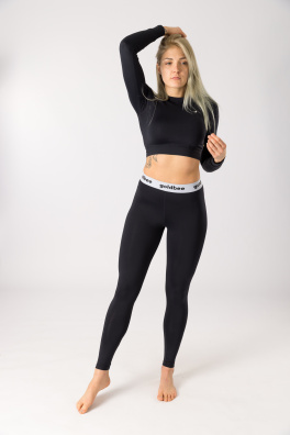 GoldBee Legíny Logo BeOne Lycra Black (Barva Black, Velikost XL)