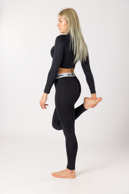 GoldBee Legíny Logo BeOne Lycra Black (Barva Black, Velikost XL)