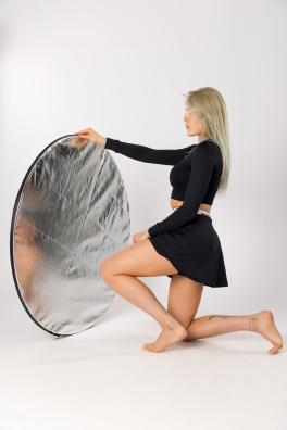 GoldBee Tenisová Sukně Logo Black (Barva Black, Velikost L)