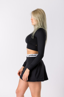 GoldBee Tenisová Sukně Logo Black (Barva Black, Velikost L)