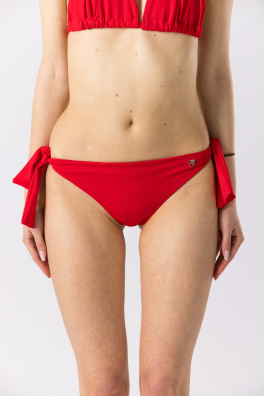 GoldBee Plavky Island Spodní Díl Red (Barva Red, Velikost L)