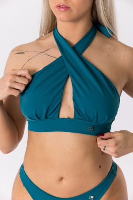 GoldBee Plavky Cross Vrchní Díl Petrol (Barva Petrol, Velikost L)