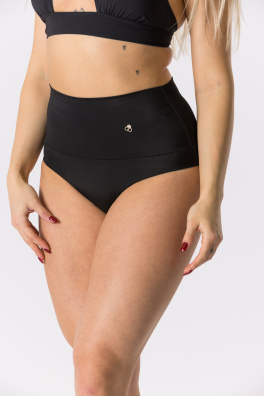 GoldBee Plavky Stahovací Kalhotky Black (Barva Black, Velikost L)