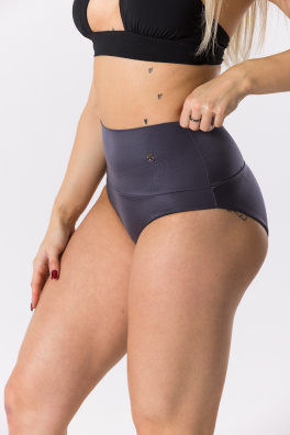 GoldBee Plavky Stahovací Kalhotky Dark Grey (Barva Dark Grey, Velikost L)