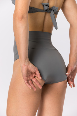 GoldBee Plavky Stahovací Kalhotky Beton Grey (Barva Beton Grey, Velikost 3XL)