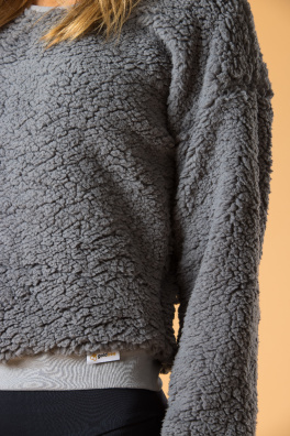 GoldBee Mini Mikina Doba Ledová Grey (Barva Grey, Velikost L)