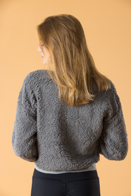 GoldBee Mini Mikina Doba Ledová Grey (Barva Grey, Velikost L)