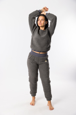 GoldBee Mini Mikina Doba Ledová Grey (Barva Grey, Velikost L)